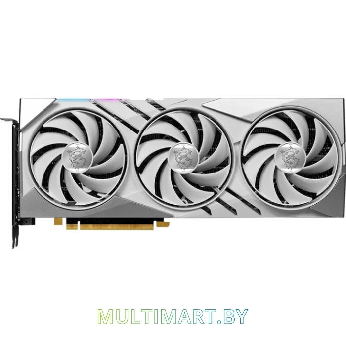 Видеокарта MSI GeForce RTX 4070 Gaming X Slim White 12G